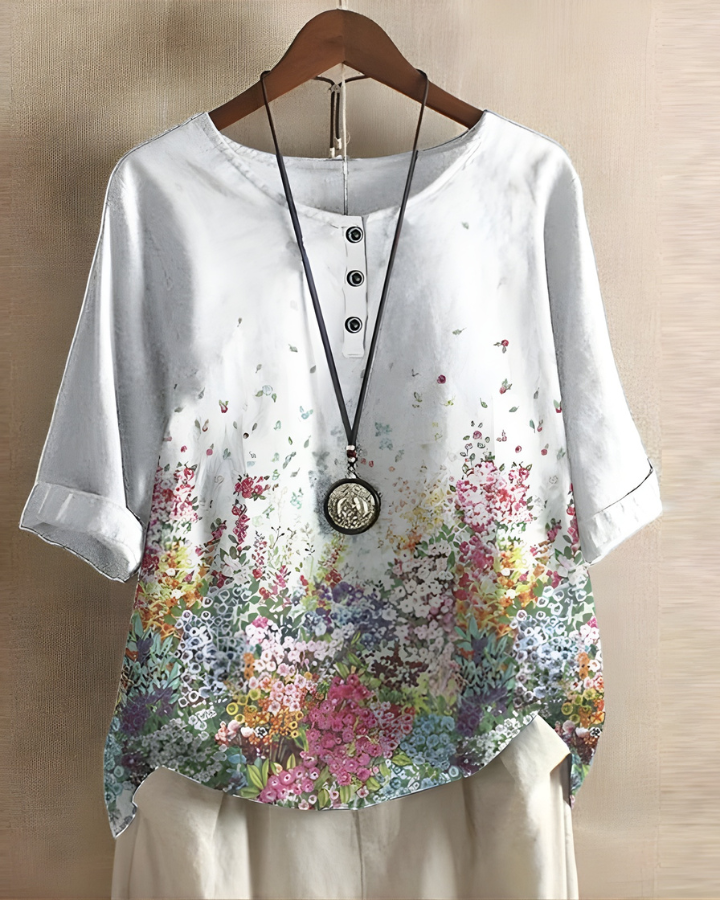Helvano | Bedrucktes Top für Damen
