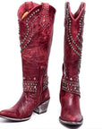 Helvano | Cowboystiefel mit Absatz für Damen