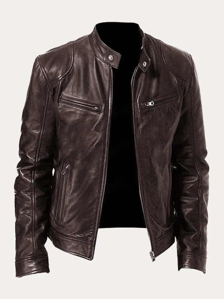 Helvano | Klassische Lederjacke für Herren