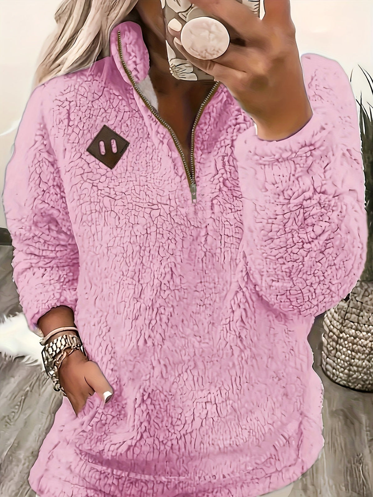 Helvano | Damen Half-Zip Strickpullover