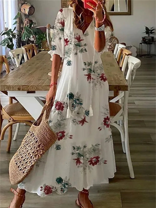 Helvano | Maxi-Sommerkleid für Damen