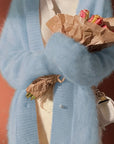 Helvano | Offener Strick-Cardigan für Damen
