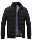 Helvano | Elegante Zip-Winterjacke für Herren
