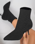 Helvano | Spitze Sock-Stiefeletten für Damen