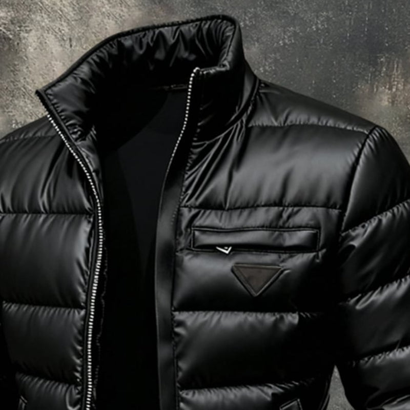 Helvano | Klassische Daunenjacke für Herren in Schwarz