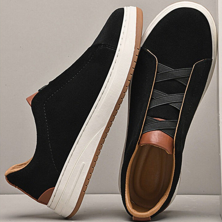 Helvano | Wildleder Slip-On Schuhe für Herren