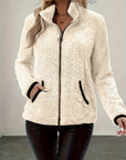 Helvano | Kuschelige Damen-Jacke mit Reissverschluss