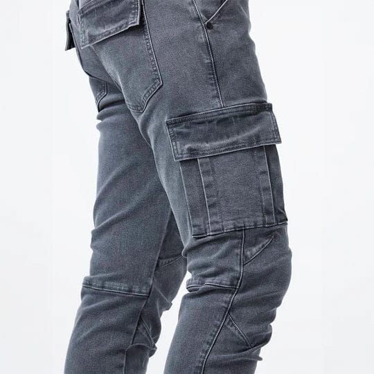 Helvano | Cargo-Jeans aus Denim für Herren