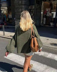 Helvano | Flauschiger Oversize Strickpullover für Damen