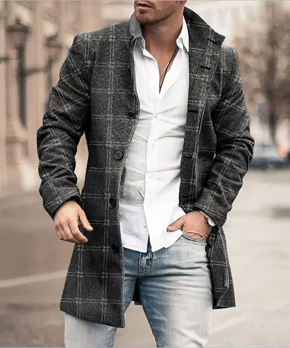 Helvano | Eleganter Trenchcoat für Herren