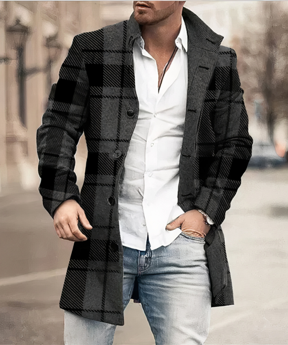 Helvano | Eleganter Trenchcoat für Herren