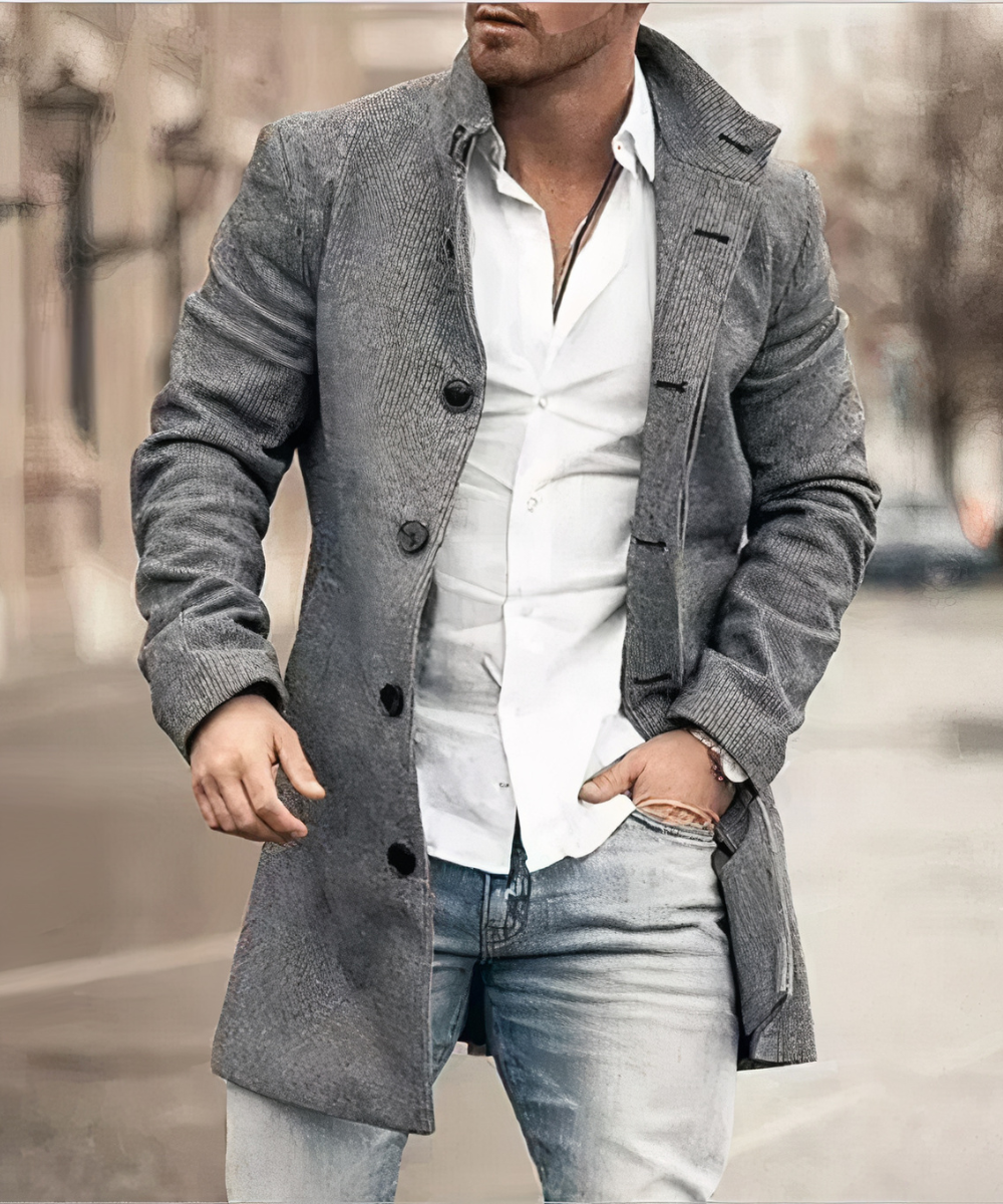 Helvano | Eleganter Trenchcoat für Herren