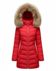 Helvano | Daunenjacke mit Fellkragen für Damen