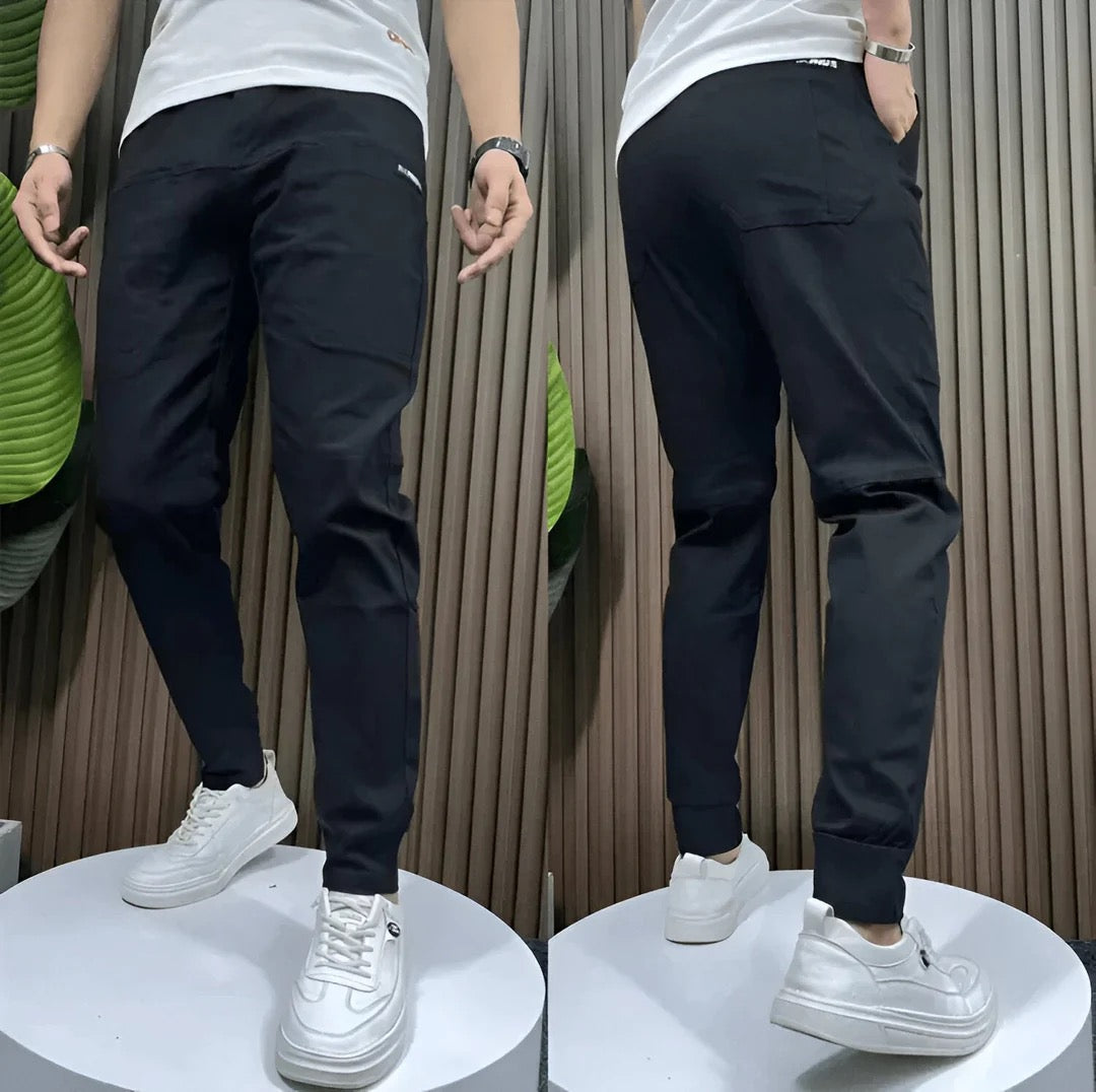 Helvano | Cargohose mit elastischem Bund für Herren