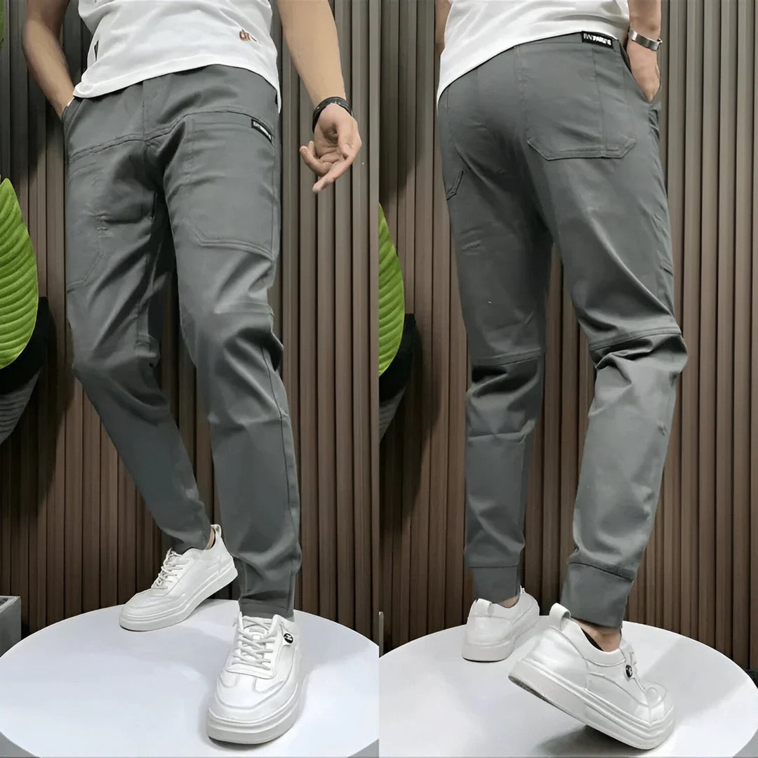 Helvano | Cargohose mit elastischem Bund für Herren