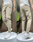 Helvano | Cargohose mit elastischem Bund für Herren