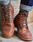 Helvano | Robuste Herrenstiefel in Hellbraun