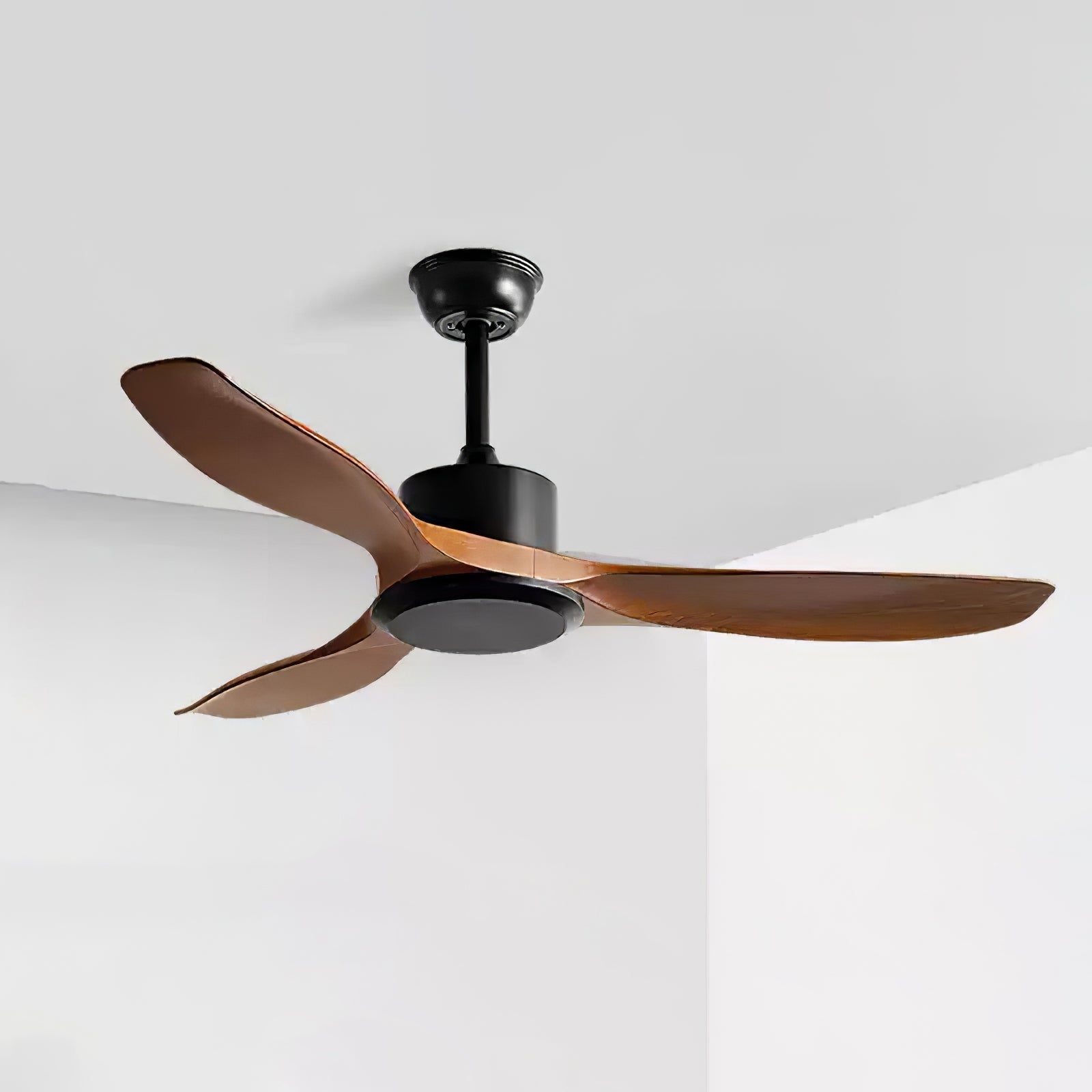 Helvano | Deckenventilator mit Fernbedienung &amp; Holzoptik
