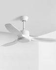Helvano | Deckenventilator mit Fernbedienung & Holzoptik