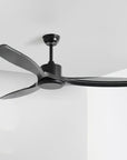 Helvano | Deckenventilator mit Fernbedienung & Holzoptik