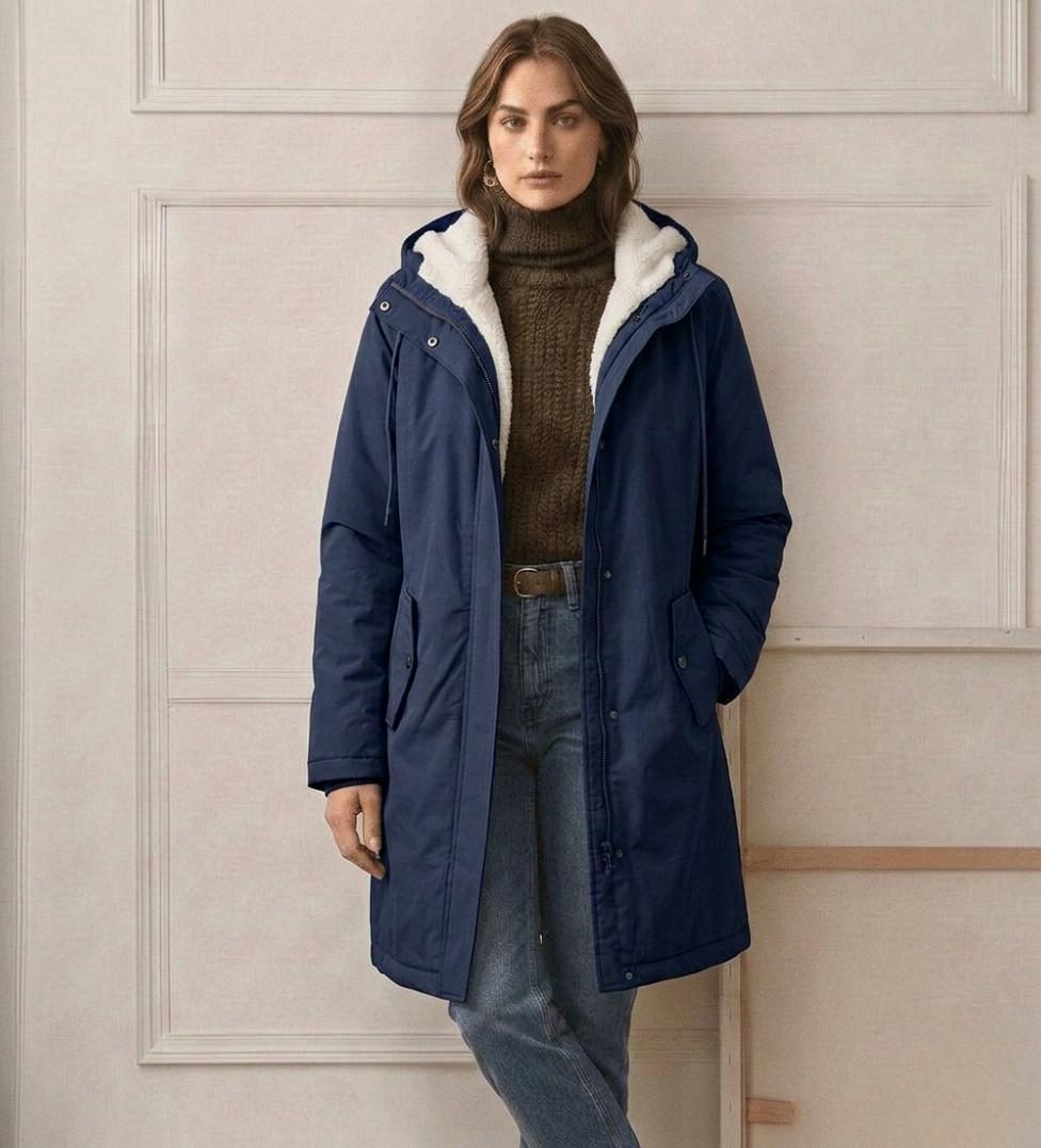 Helvano | Fleece-gefütterte Winterparka für Damen