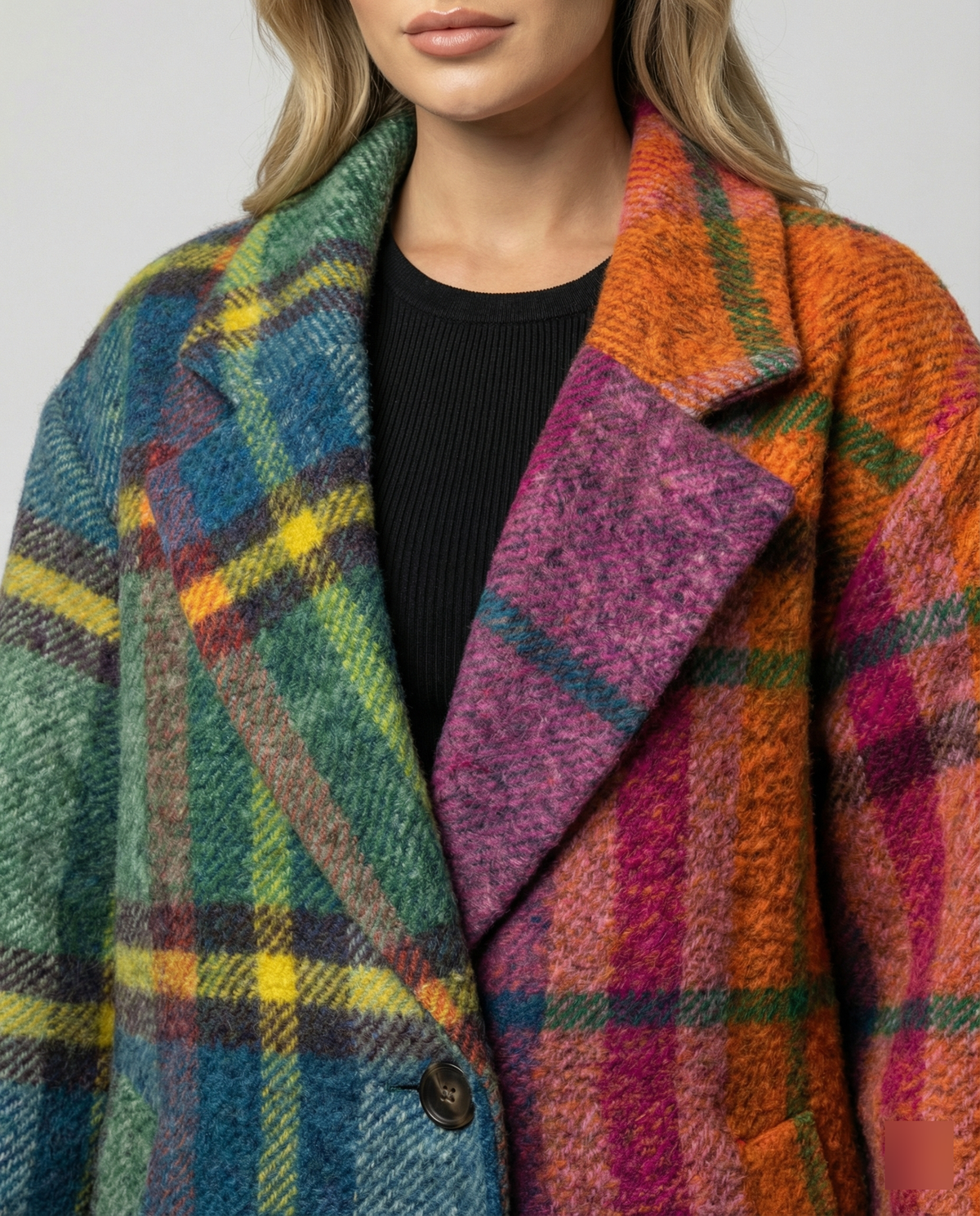 Helvano | Oversized Wintermantel mit Reverskragen für Damen