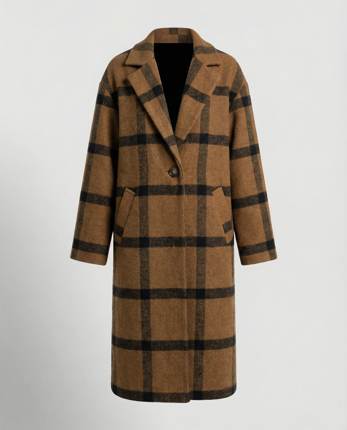 Helvano | Oversized Wintermantel mit Reverskragen für Damen