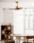Helvano | Deckenventilator mit Licht und Fernbedienung