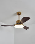 Helvano | Deckenventilator mit Licht und Fernbedienung