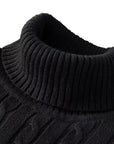 Helvano | Herren-Rollkragenpullover in Marineblau