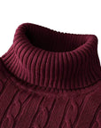 Helvano | Herren-Rollkragenpullover in Marineblau