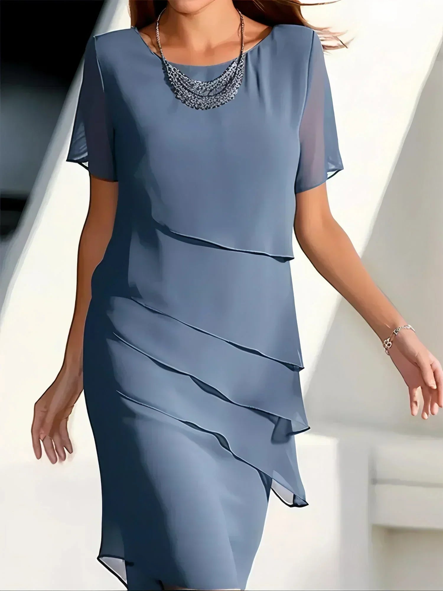 Helvano | Damenkleid mit Volants