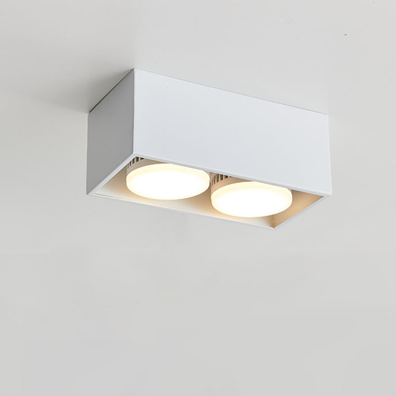 Helvano | Quadratische Deckenleuchte für Wohnzimmer