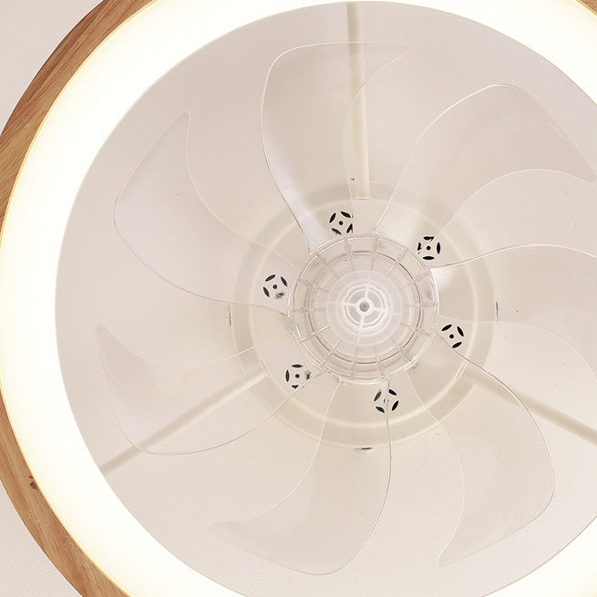 Helvano | Deckenventilator mit LED-Licht und Holzoptik
