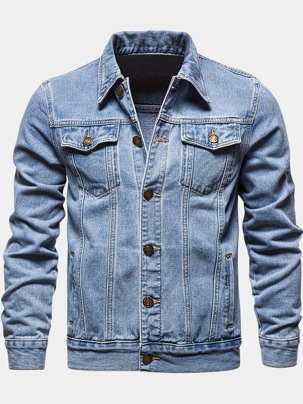 Helvano | Denim-Arbeitsjacke für Herren