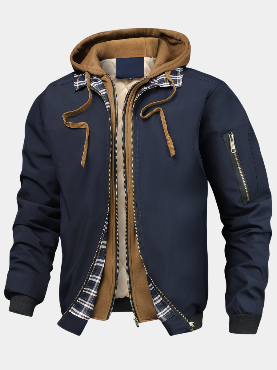 Helvano | Arbeitsjacke mit Kapuze für Herren