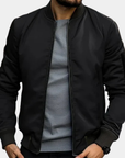 Helvano | Strukturierte Zip-Jacke für Herren