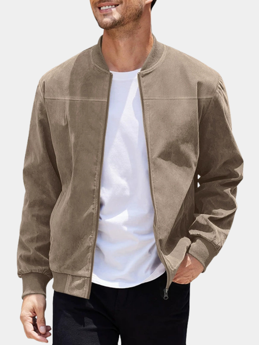 Helvano | Herren Wildlederoptik-Jacke