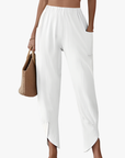 Helvano | Gerade Leinenhose für Damen