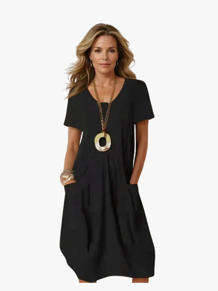 Helvano | Fliessendes Midikleid für Damen