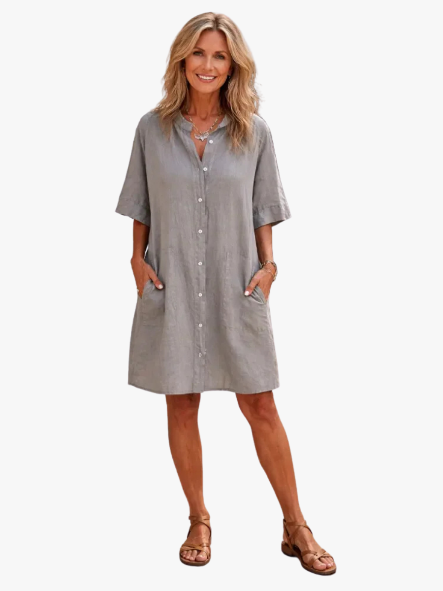 Helvano | Hemdblusenkleid für Damen