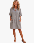 Helvano | Hemdblusenkleid für Damen