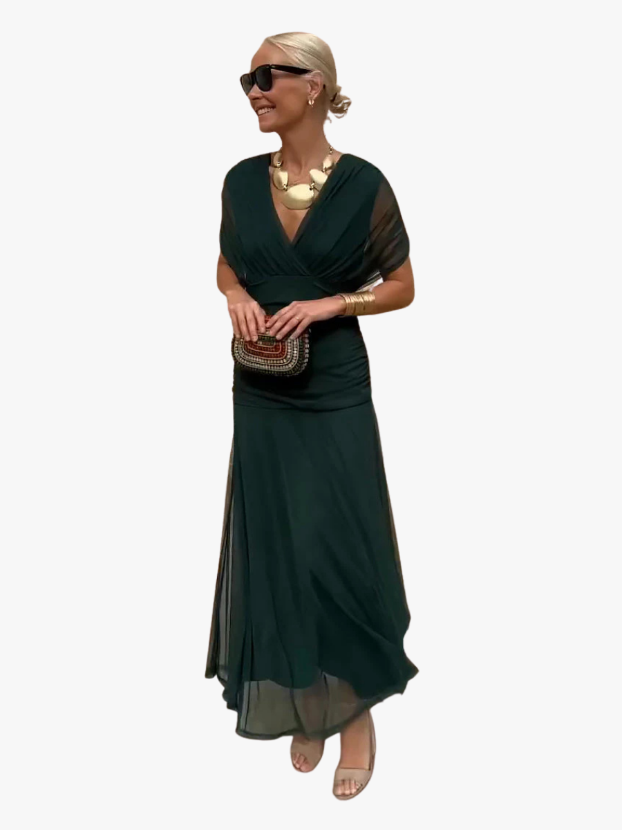 Helvano | Drapiertes Damenkleid
