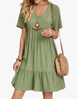 Helvano | Kurzarm-Sommerkleid für Damen