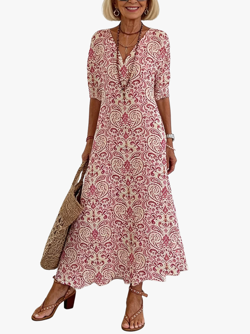 Helvano | Boho Maxikleid für Damen