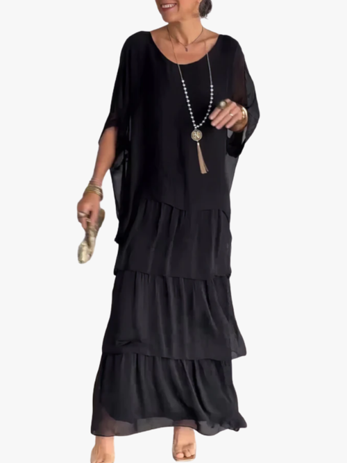 Helvano | Fliessendes Maxikleid für Damen