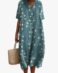 Helvano | Sommerkleid mit Blumenmuster für Damen