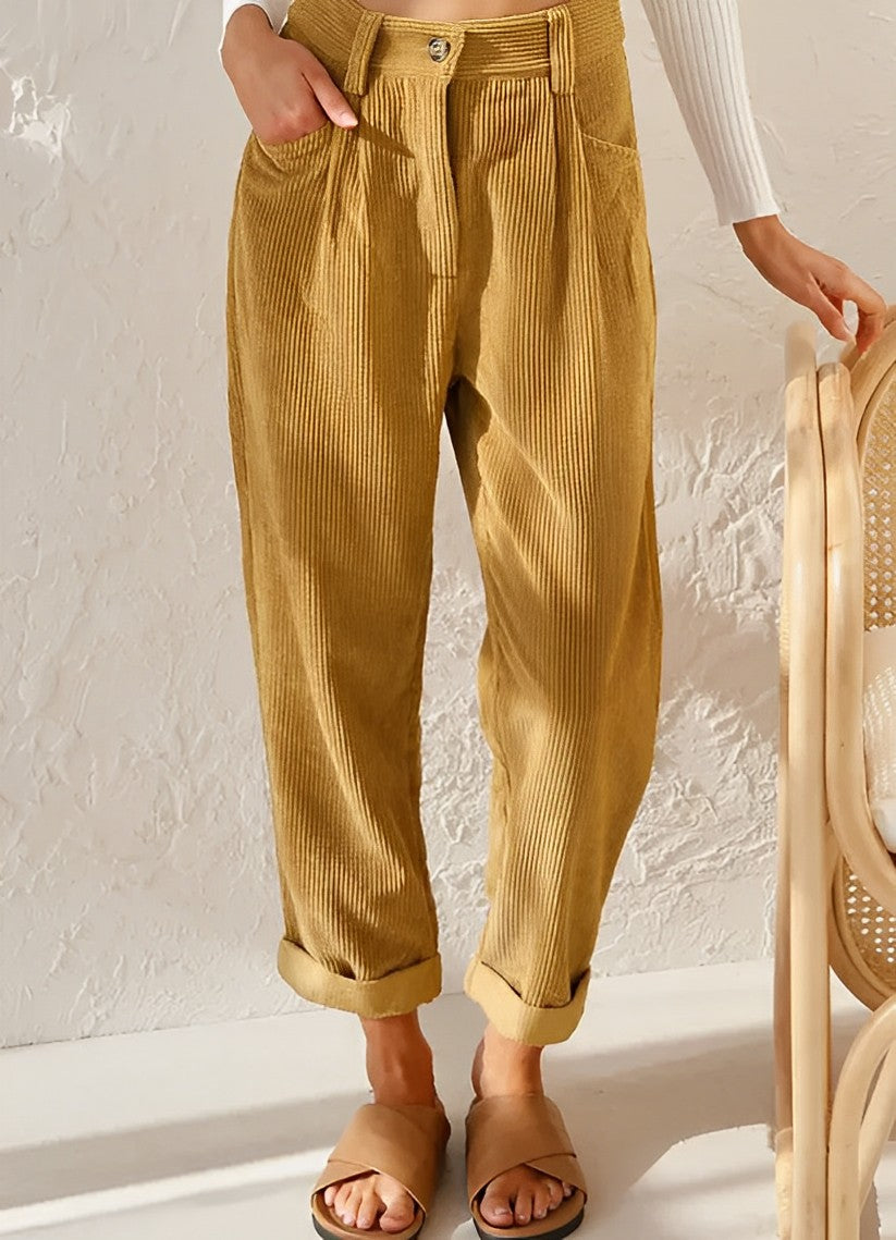 Helvano | Gerade Cordhose für Damen