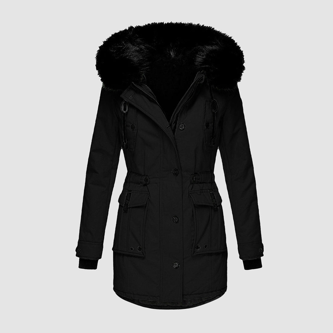 Helvano | Winterjacke mit Kapuze für Damen