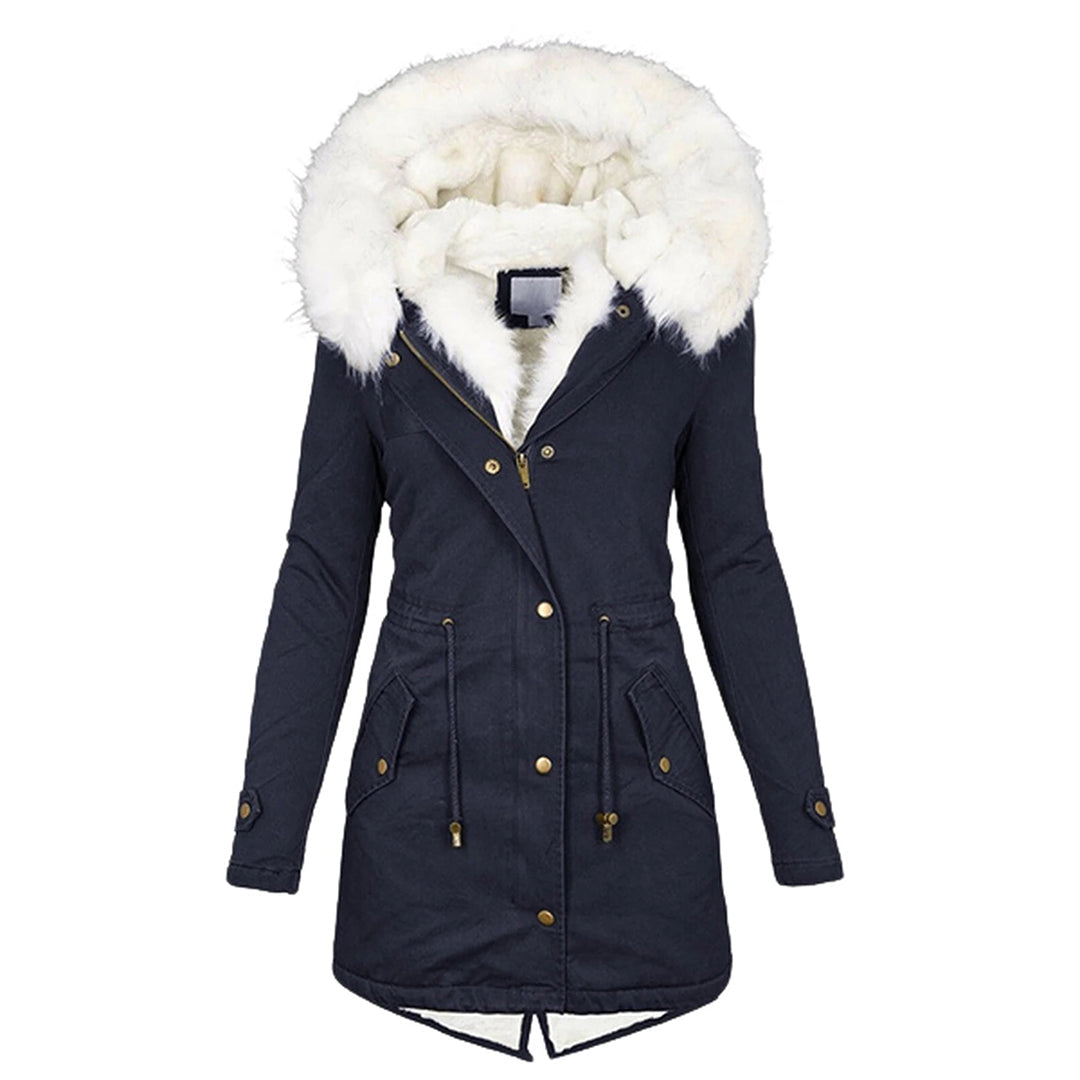 Helvano | Elegante Winterjacke mit Kapuze für Damen